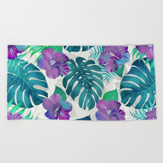 My Tropical Garden 20 Beach Towel