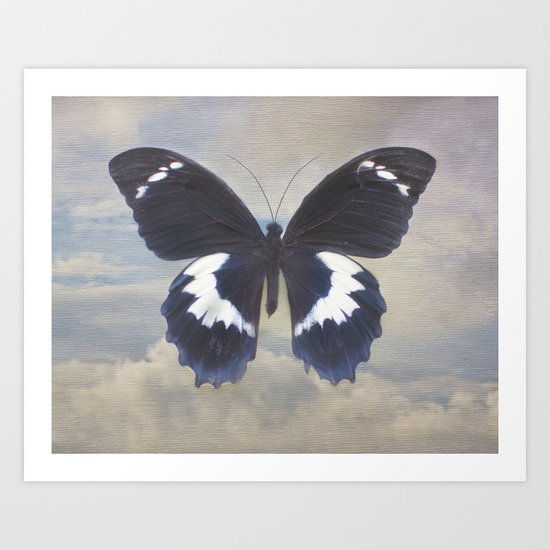 Butterfly Sky Art Print