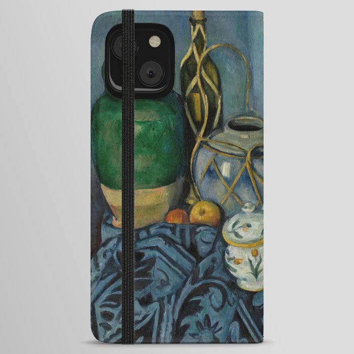 Paul Cezanne - Still life with Apples iPhone Wallet Case