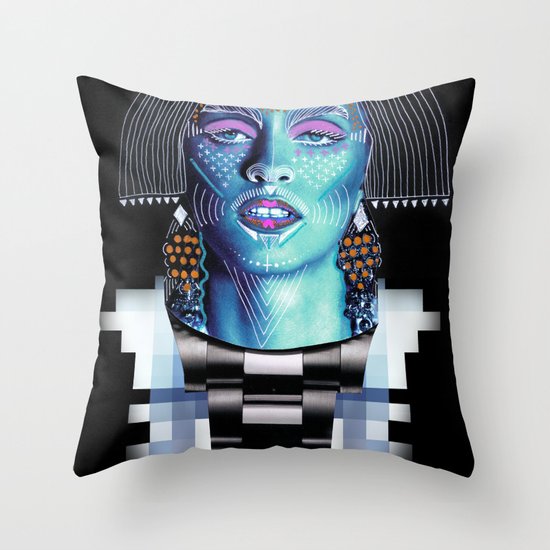 ::Goddess of Orient:: Throw Pillow