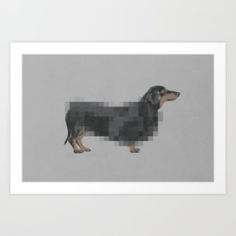 hot dog Art Print