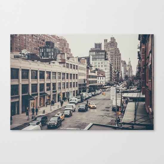 Tough Streets - NYC Canvas Print
