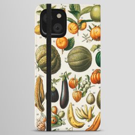 Fruit Chart iPhone Wallet Case