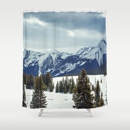 Rocky Mountains Shower Curtain