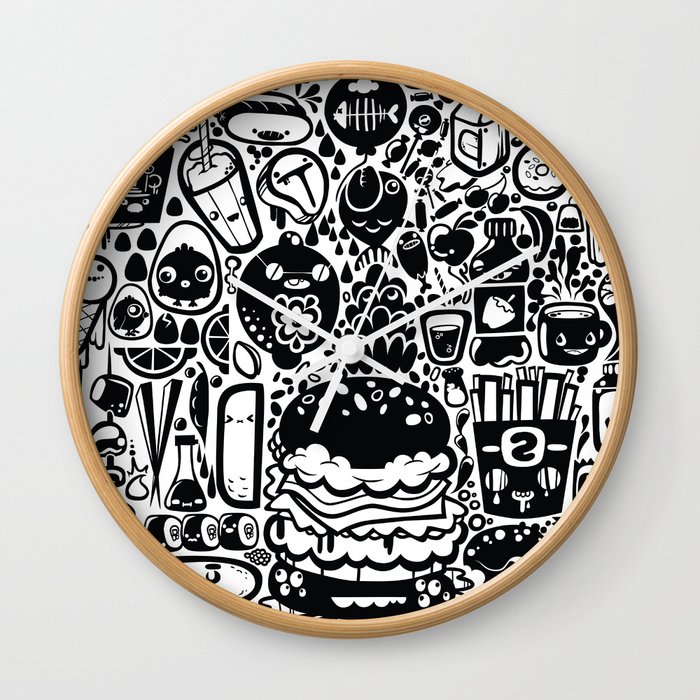 Foood Wall Clock