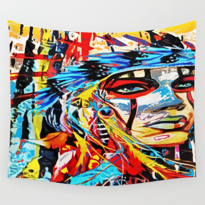 colorful native  Wall Tapestry