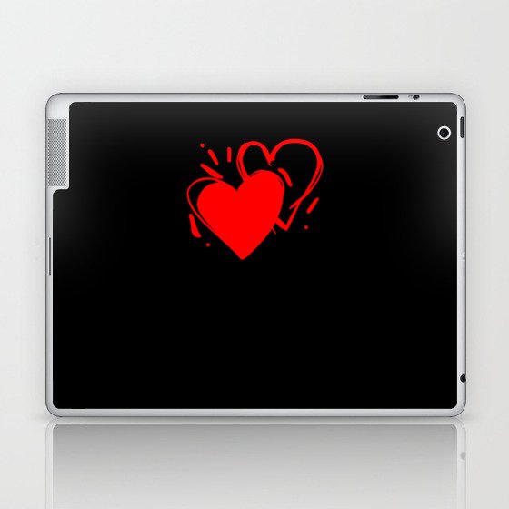 Hearts Laptop & iPad Skin