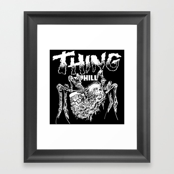 THING OF THE HILL Framed Art Print