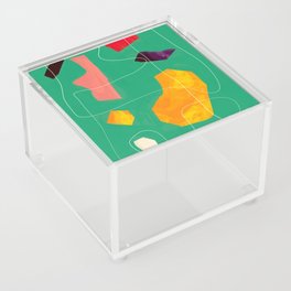 Minimal Abstract Shapes 89 Acrylic Box