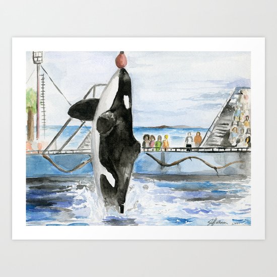 Marine Star Art Print