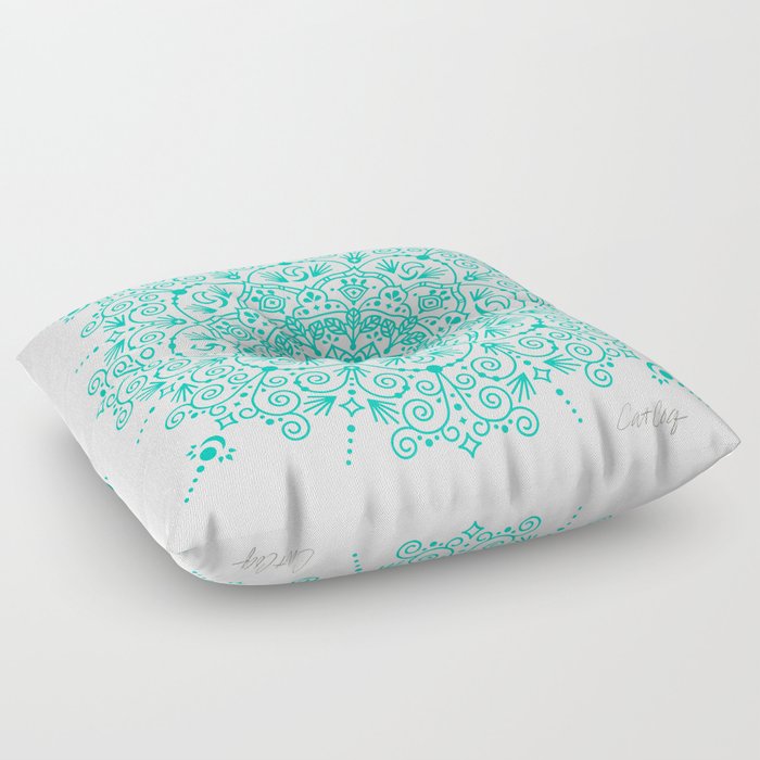 moroccan pillows floor