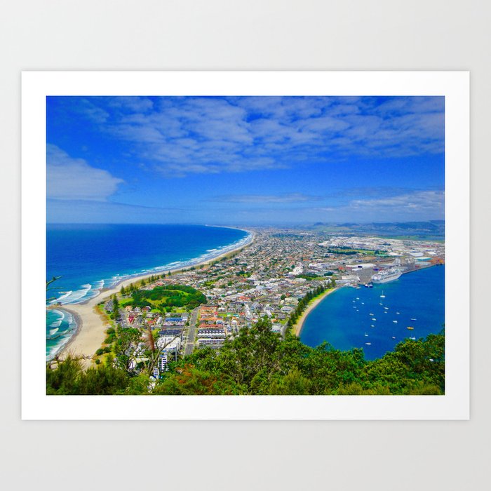 Tauranga, New Zealand Art Print by Anthony V Macaluso Society6