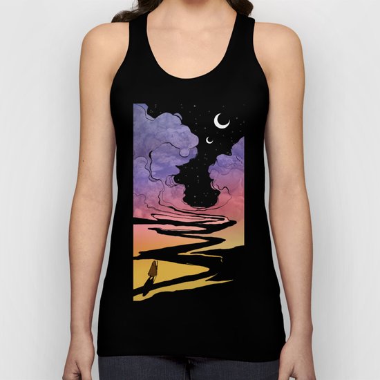 Techno Colour Desert Nomad Unisex Tank Top