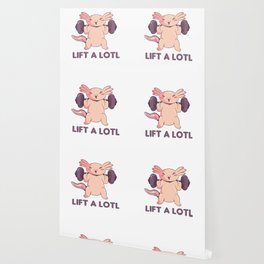 Lift A Lotl Axolotl Wordplay For Fitness Sport Wallpaper