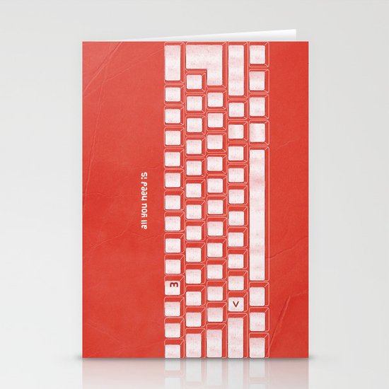All you need is Stationery Cards
