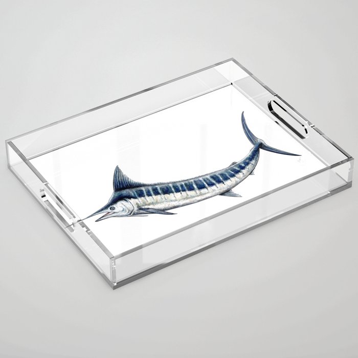 Blue Marlin (Makaira nigricans) Acrylic Tray