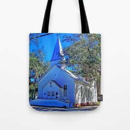 Old St. Andrews Methodist Episcopal Church, Panama City, Florida Tote Bag
