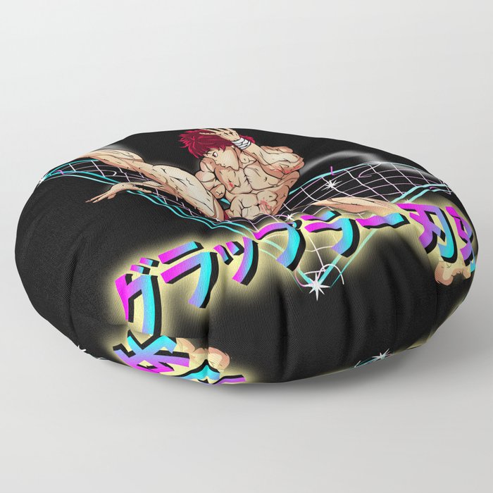 Ultimate Grappler Retro Lo-Fi Floor Pillow