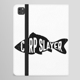 Carp Slayer Fishing iPad Folio Case