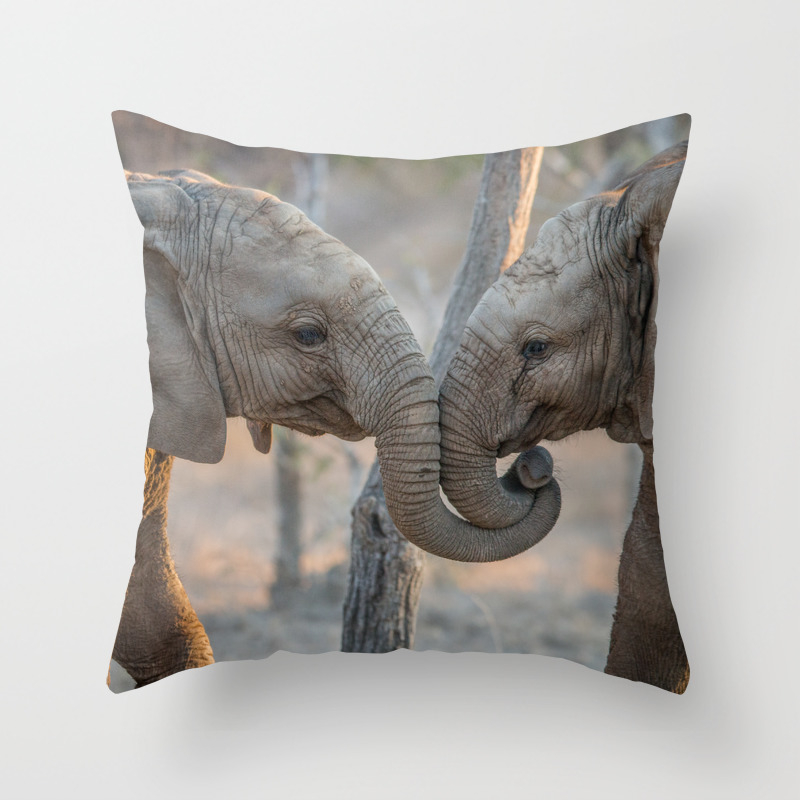 elephant cuddle cushion