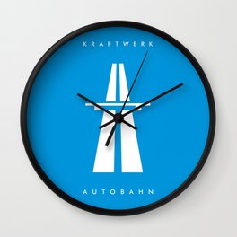Autobahn, German Electronic Music album. Wall Clock