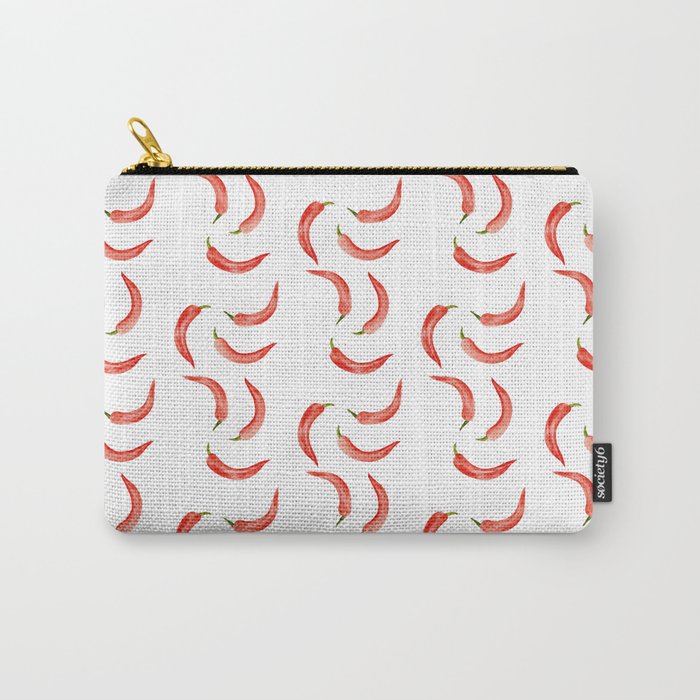 Chili Pattern Carry-All Pouch