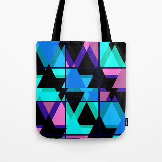 Colorful triangles . No. 1 Tote Bag