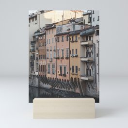 Homes at the Arno  |  Travel Photography Mini Art Print