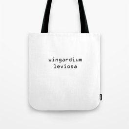 Wingardium Leviosa enchantment Tote Bag