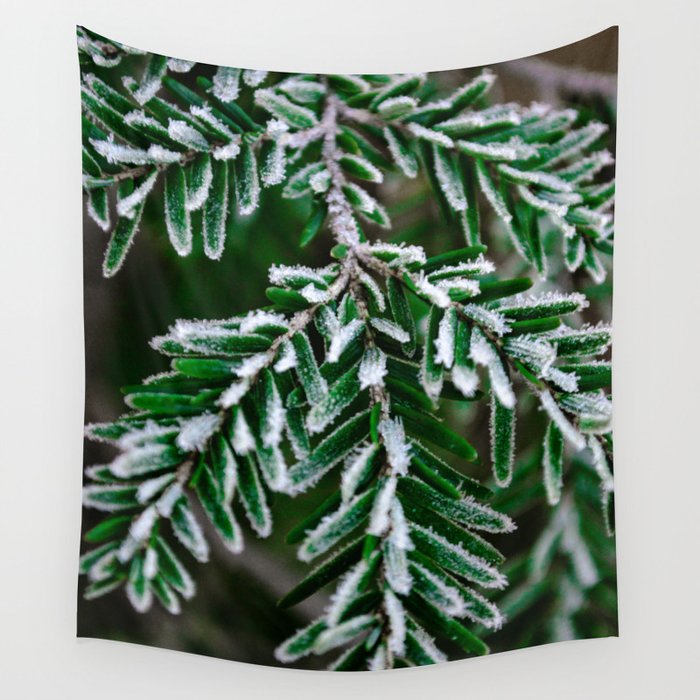 Frosted Hemlock Wall Tapestry