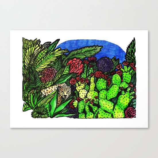 Salvaje Canvas Print