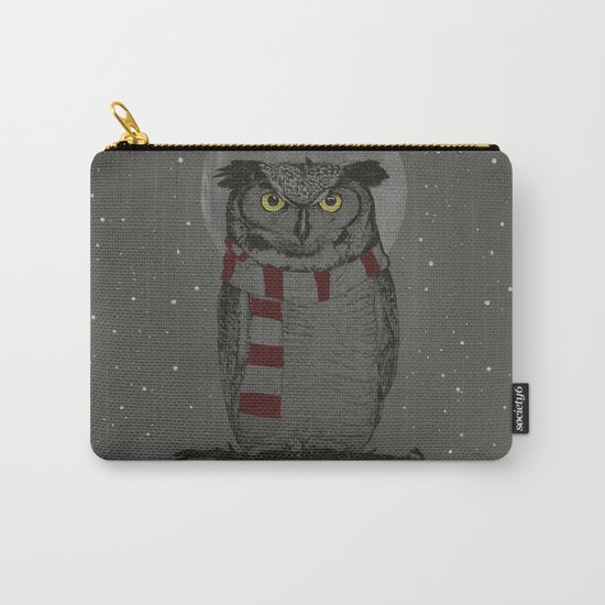 Winter owl Carry-All Pouch