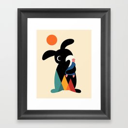 Hugs Framed Art Print