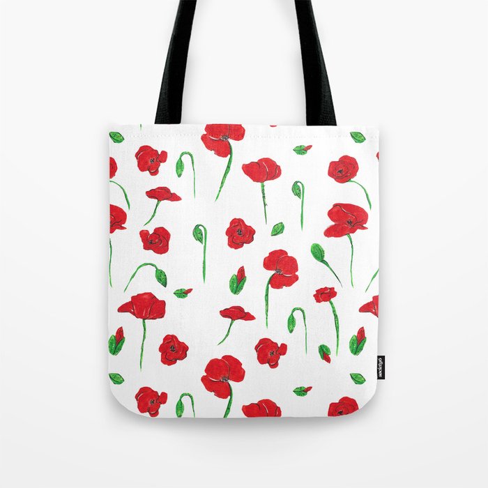 Poppies Tote Bag
