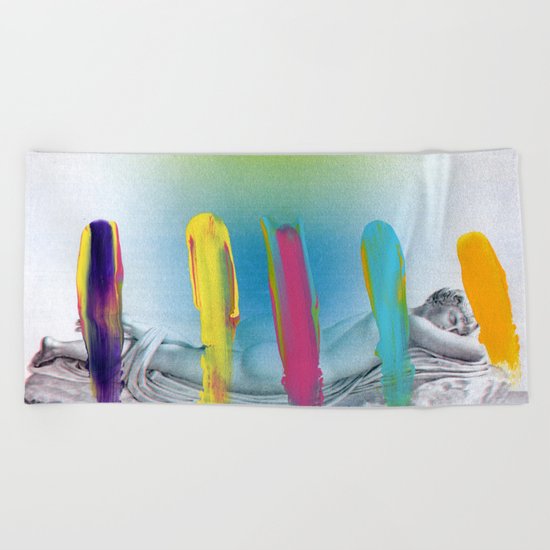 Composition 537 Beach Towel