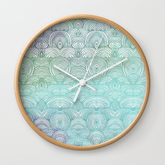 Up In The Sky Wall Clock