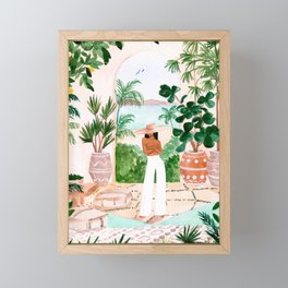 Peaceful Morocco II Framed Mini Art Print