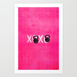 XOXO Art Print