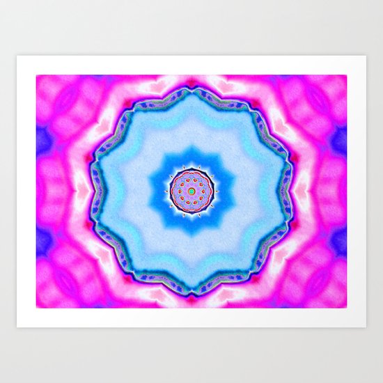 In love too deep Art Print