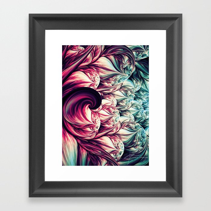 Flowers Framed Art Print