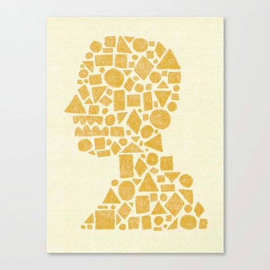 Untitled Silhouette. Canvas Print