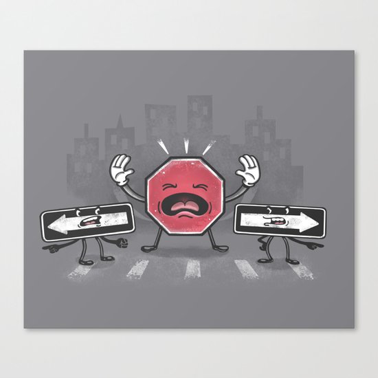 Sign Language Canvas Print