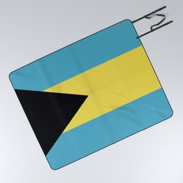 Bahamas flag emblem Picnic Blanket