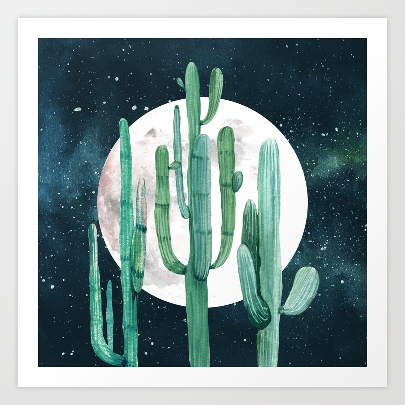 Desert Nights 2 Art Print
