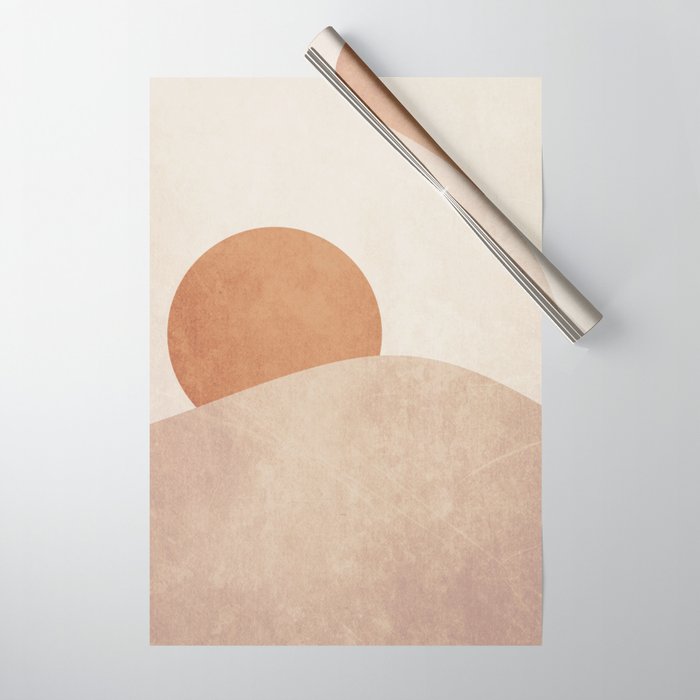 Desert Sun Wrapping Paper By Rapart Society6