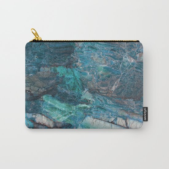 Siena turchese - blue marble Carry-All Pouch