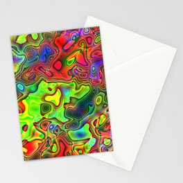 Funky Shapes Stationery Card