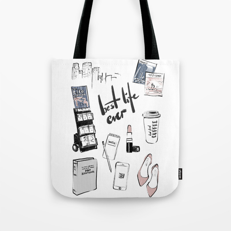 Best Life Ever Tote bag