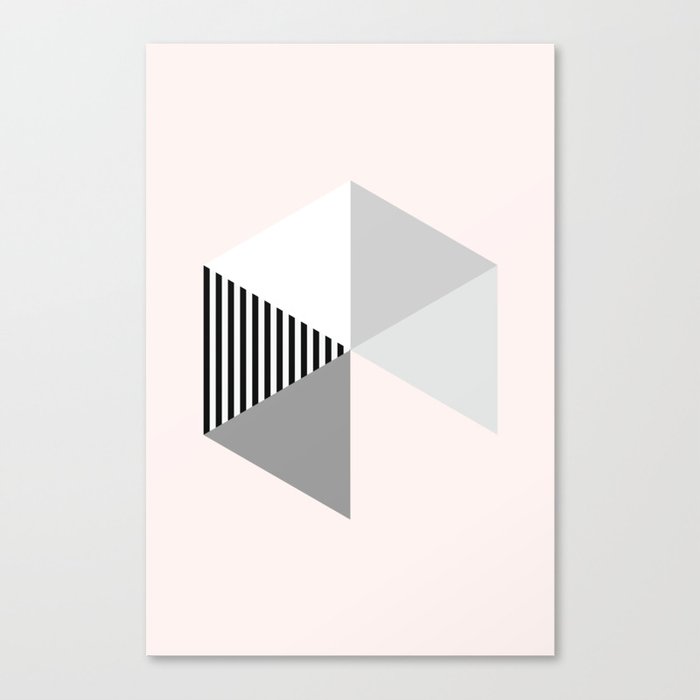 Minimalist Geometric Canvas Print