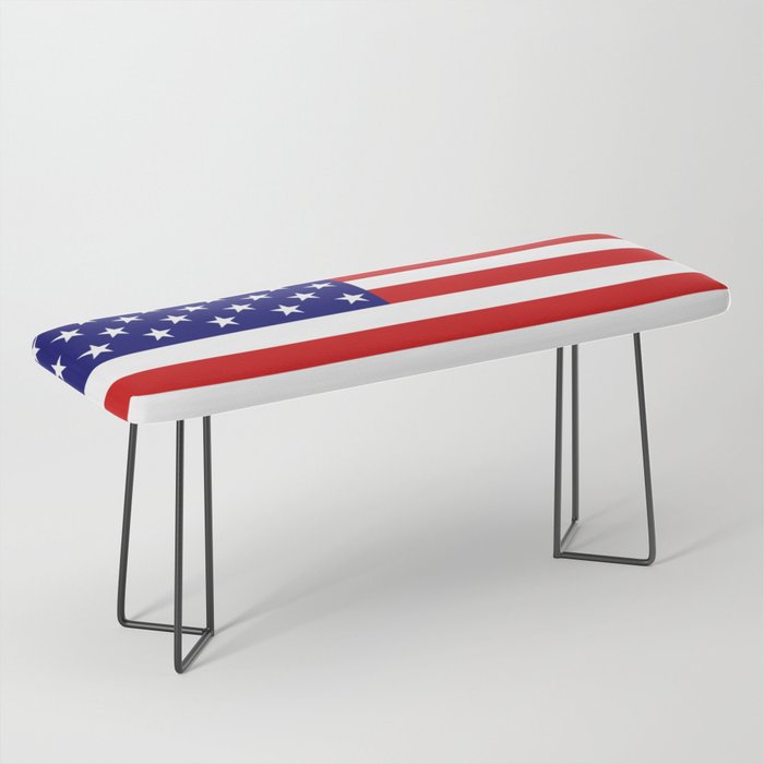 USA Flag Bench